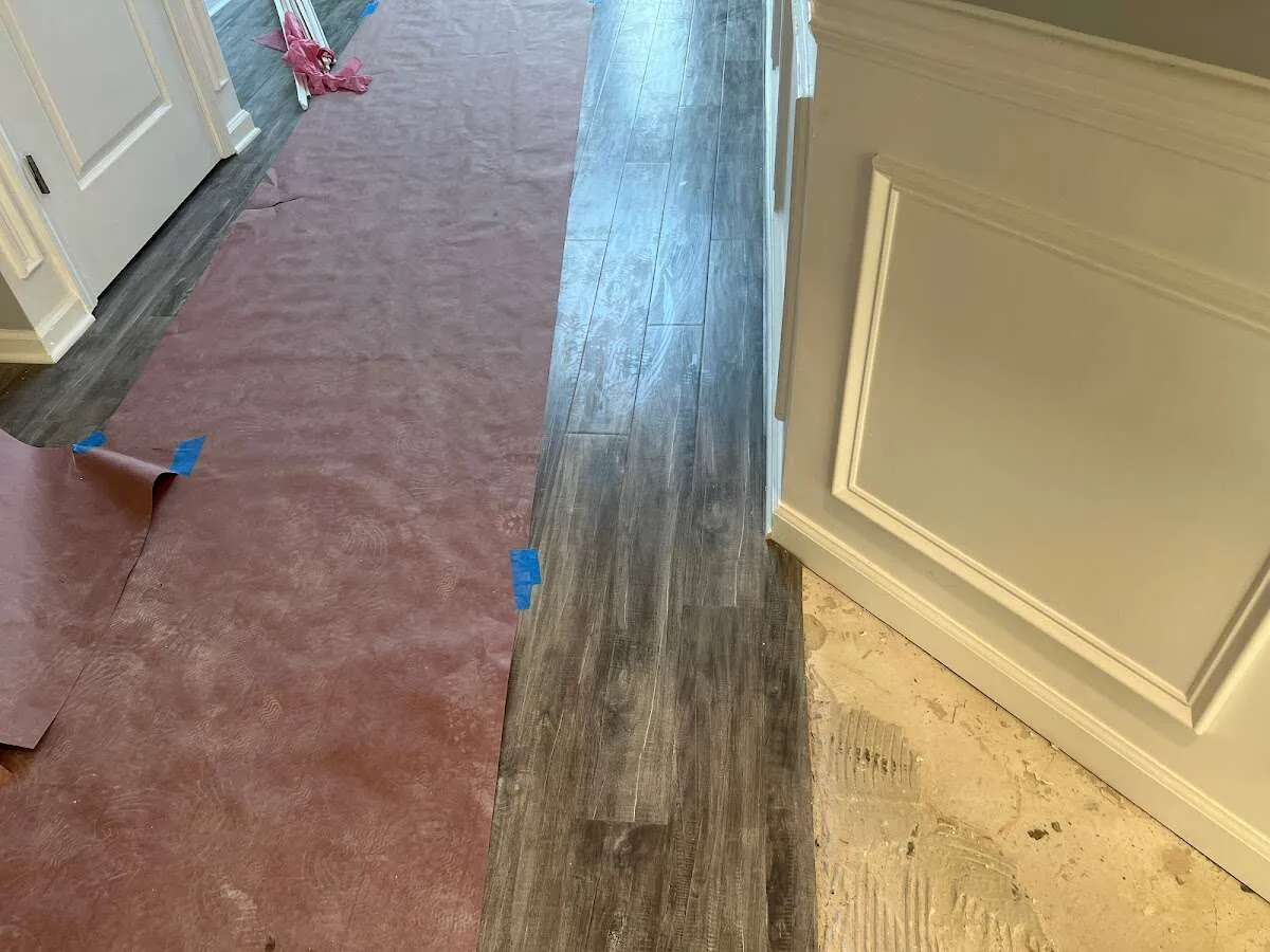 Completed marble shower restoration in Morrilton